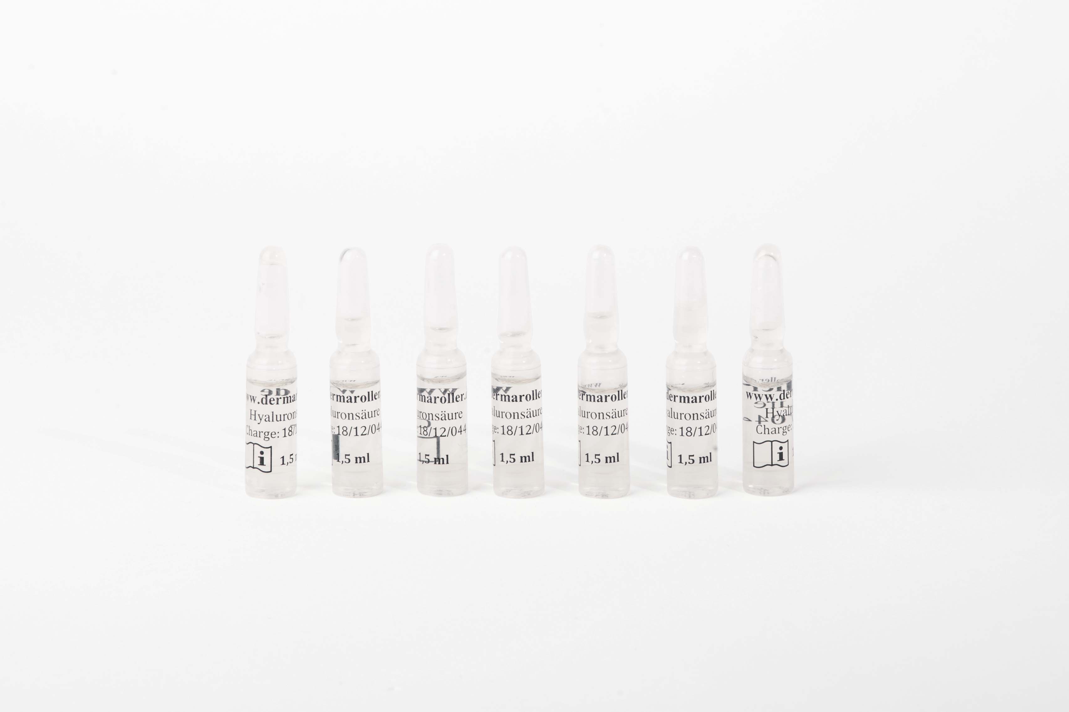 Dermaroller Hyaluron Ampoules 7er Pack