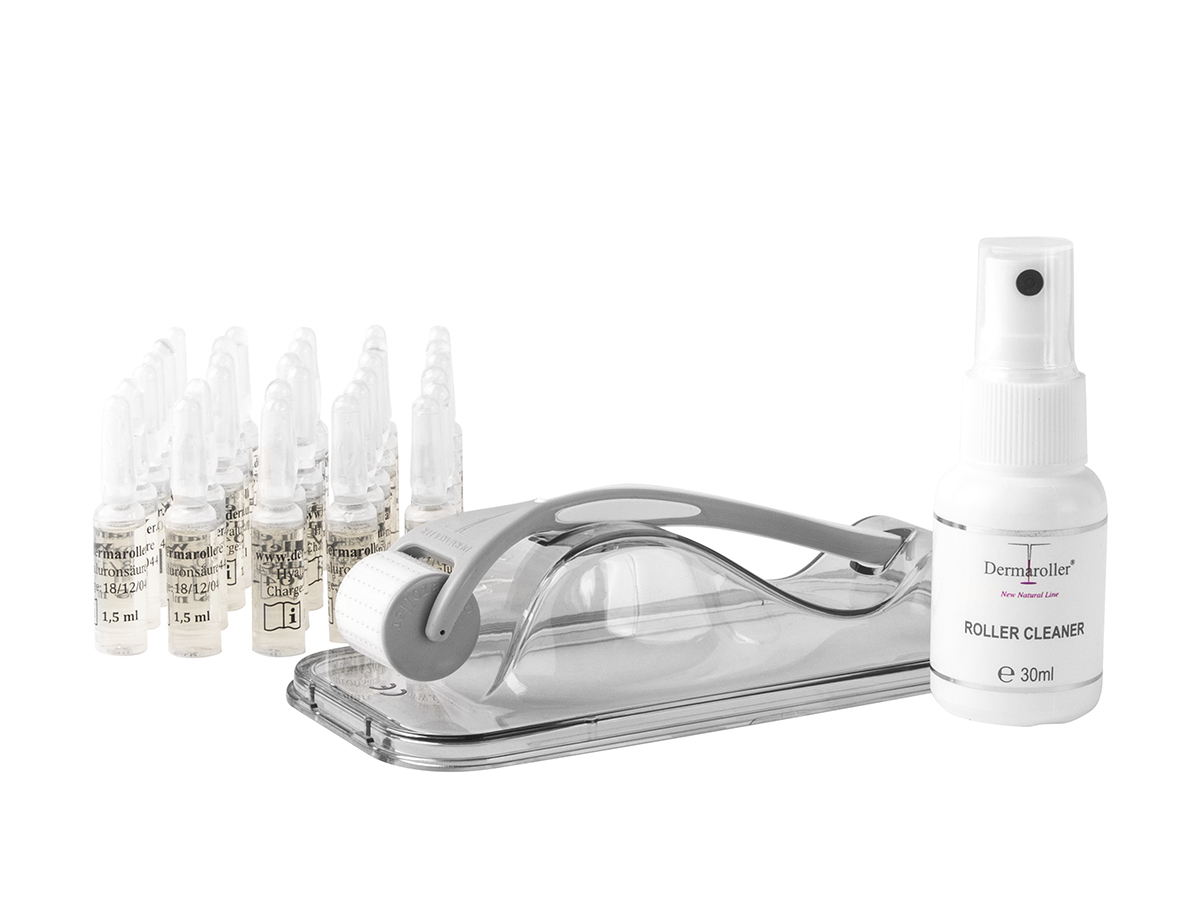 Dermaroller Hyaluron Ampoules + HC902 Set