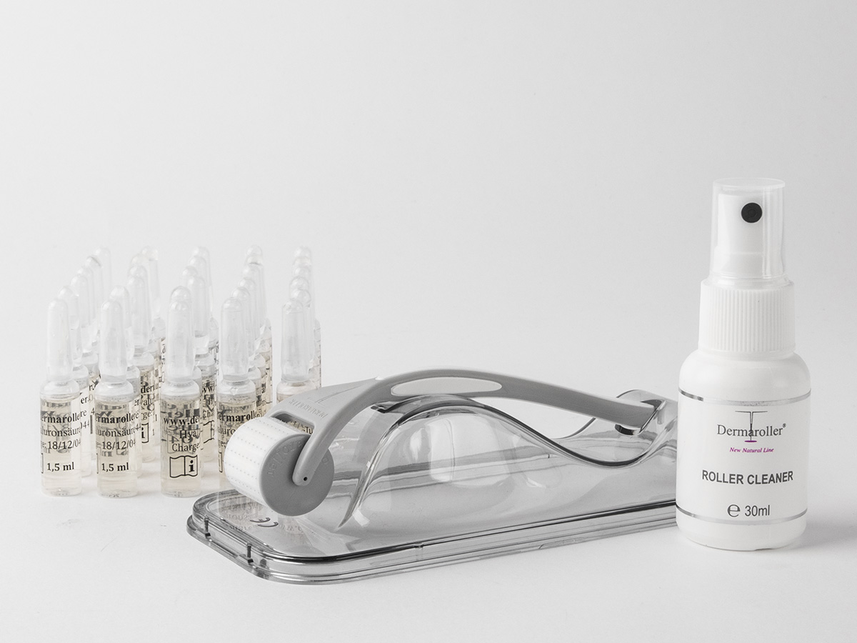 Dermaroller Hyaluron Ampoules + HC902 Set
